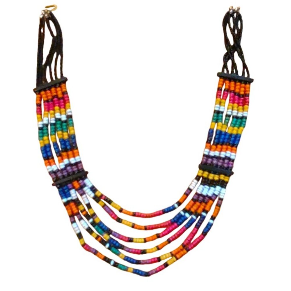 LIKE NEW! GORGEOUS UNIQUE WOMEN BOHO HIPPIE NECKLACE